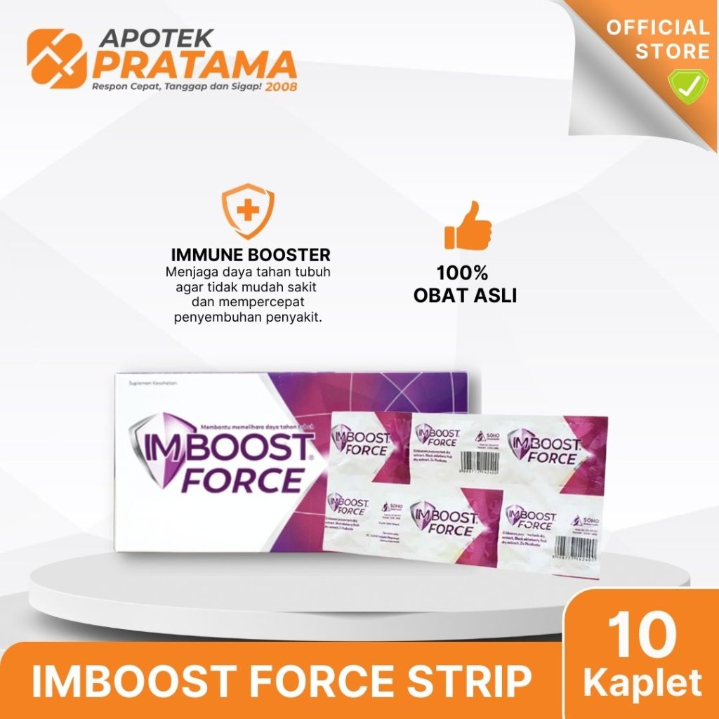 IMBOOST FORCE STRIP (10 KAPLET) / Imboost Force Kaplet