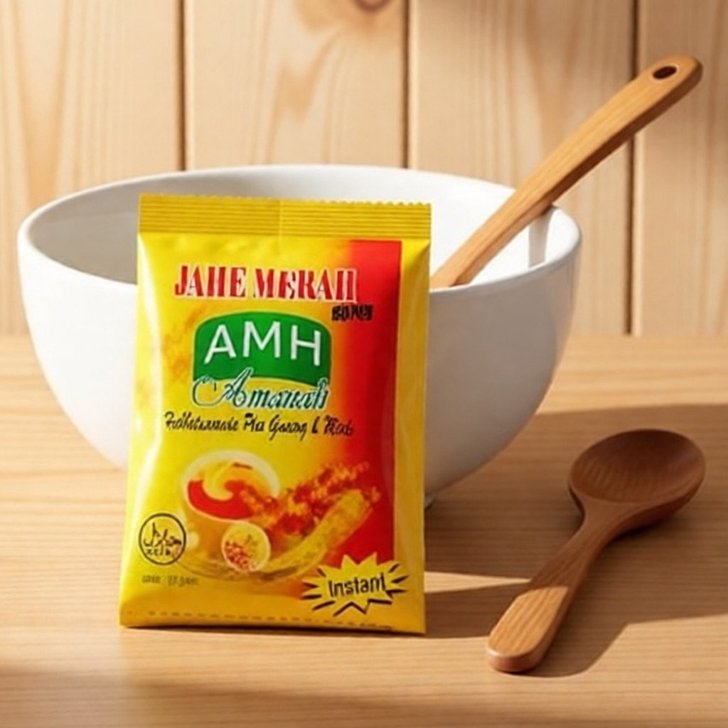 Jahe merah AMANAH AMH sachet
