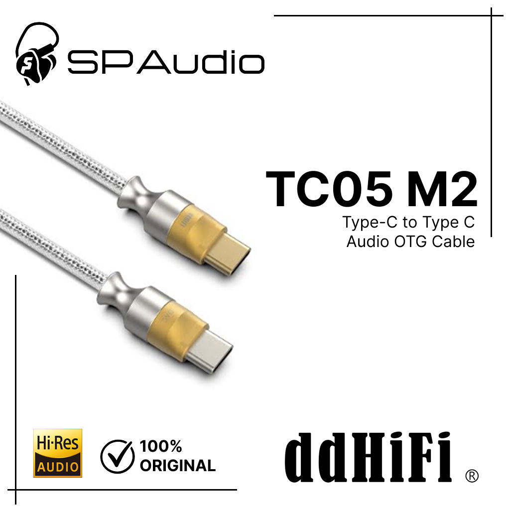 ddHIFI TC05 M2 / TC-05 M2 / TC 05 M2 USB-C to USB-C USB OTG Cable