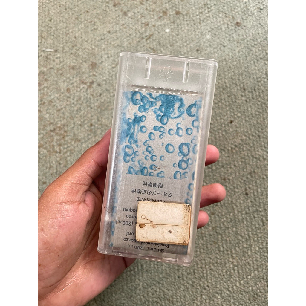 Box swatch scuba ori second