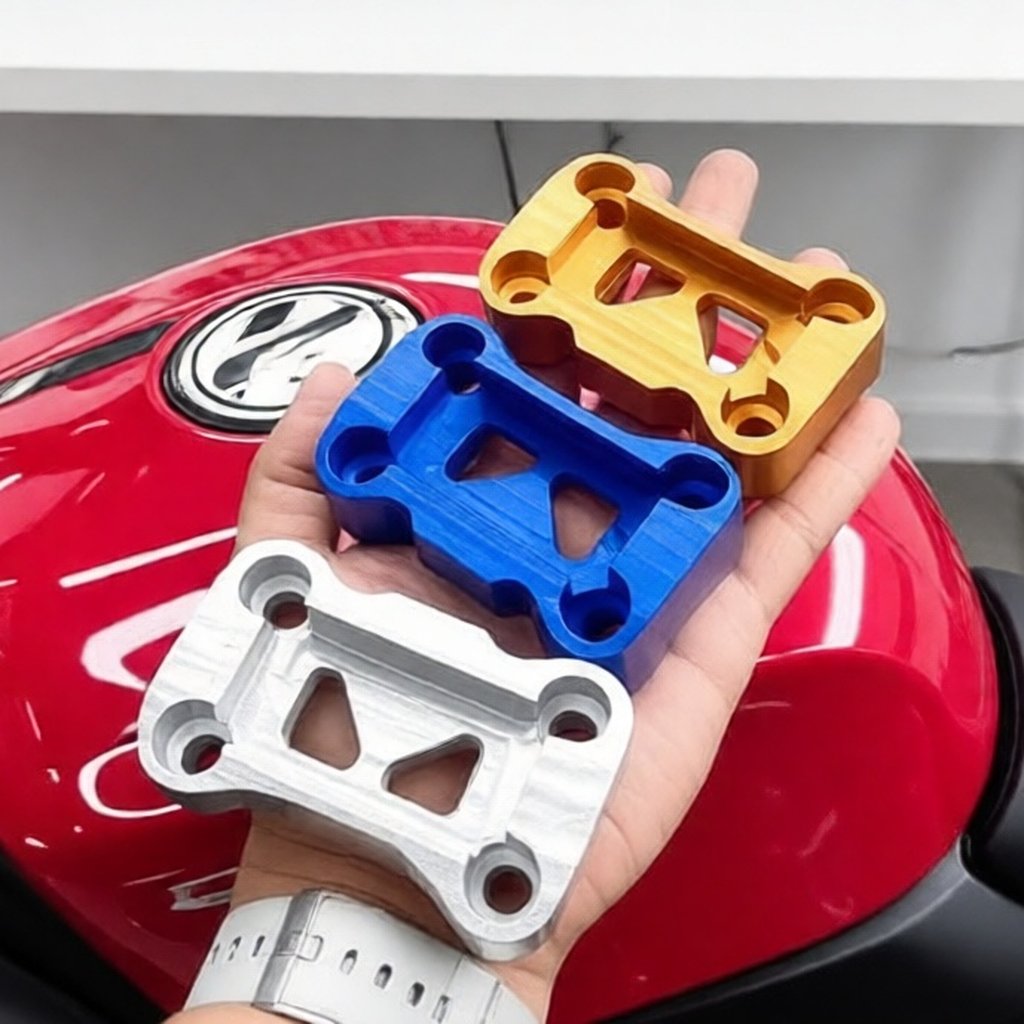Raiser stang stir pcx model volmeter/ dudukan tutup setir honda pcx dan ADF