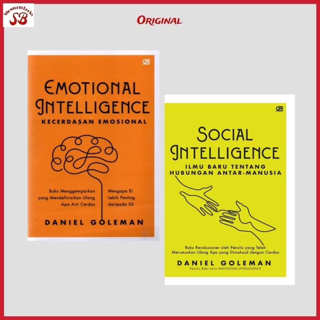 Buku Kecerdasan Emosional Emotional Intelligence Social Intelligence Daniel Goleman