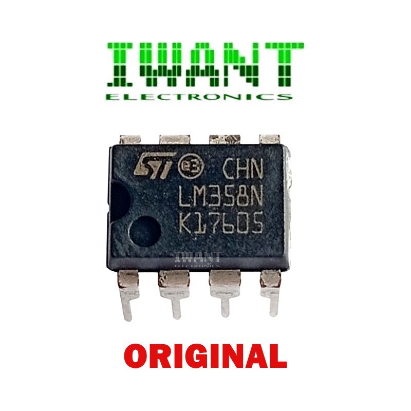 LM358 IC LM358N DIP ORIGINAL ST IC LM358 LM 358 LM 358N DIP-8 PIN ORIGINAL