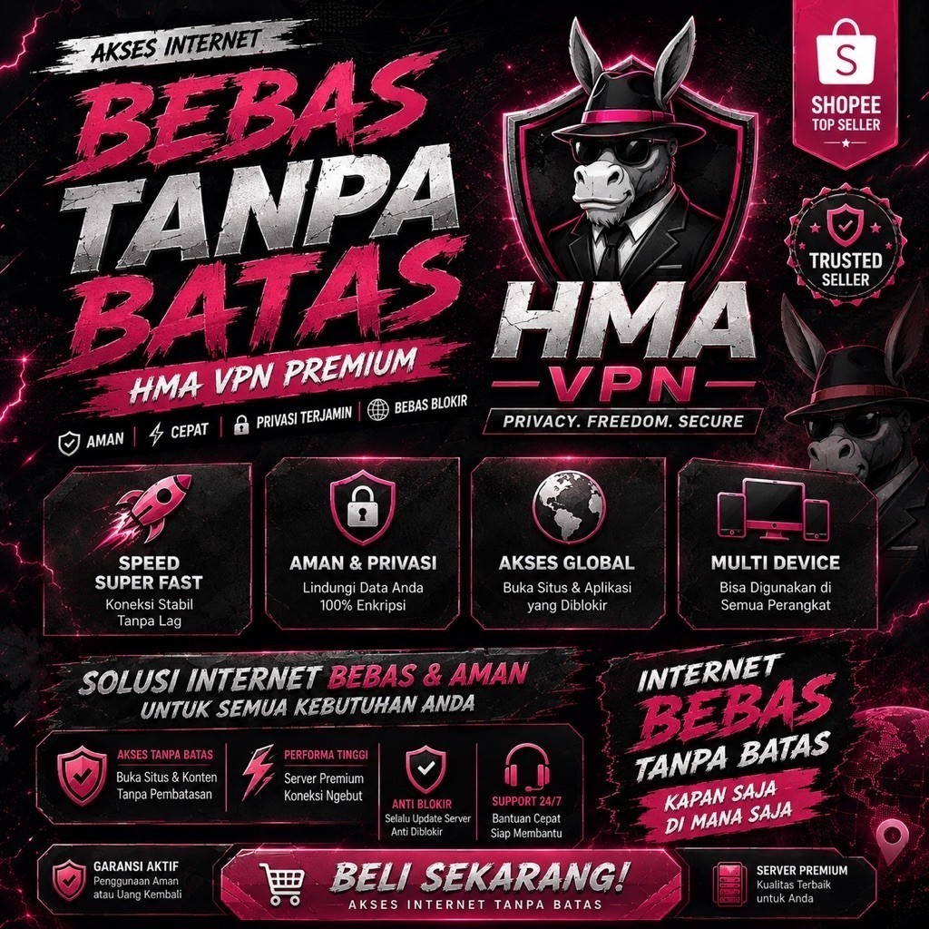 hma vpn bergaransi tanpa kendala