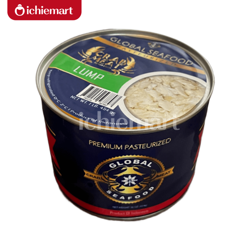 Crab Meat in Can - Lump Meat /Daging Rajungan Utuh