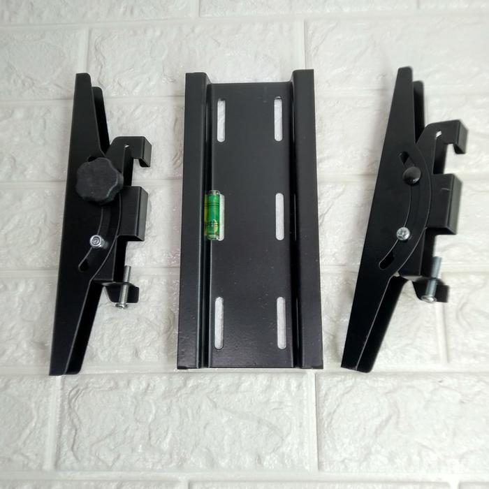 Bracket Tv Led 40" - 43" Built In Water Pass Bisa Gojek #Gratisongkir