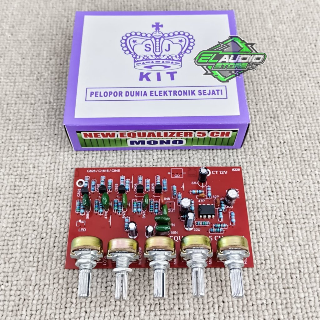 Equalizer 5 Channel LOTUS / Potensio Putar