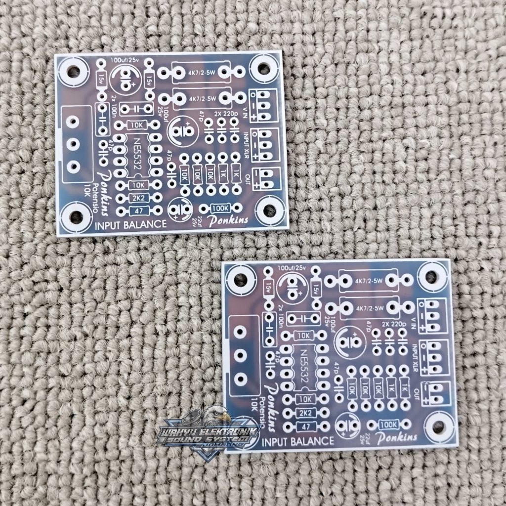 PCB INBAL Input Balance Mono Fiber FR4
