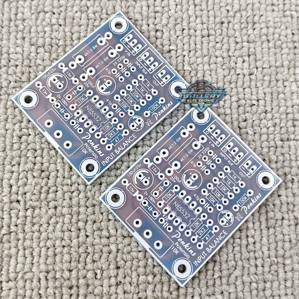 PCB INBAL Input Balance Mono Fiber FR4 Fiberglass