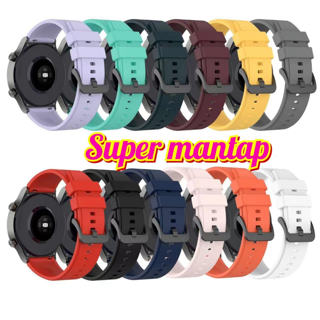 Strap Smartwatch Haylou Watch Hyper/Haylou Watch Faro Rubber Tali Jam Tangan
