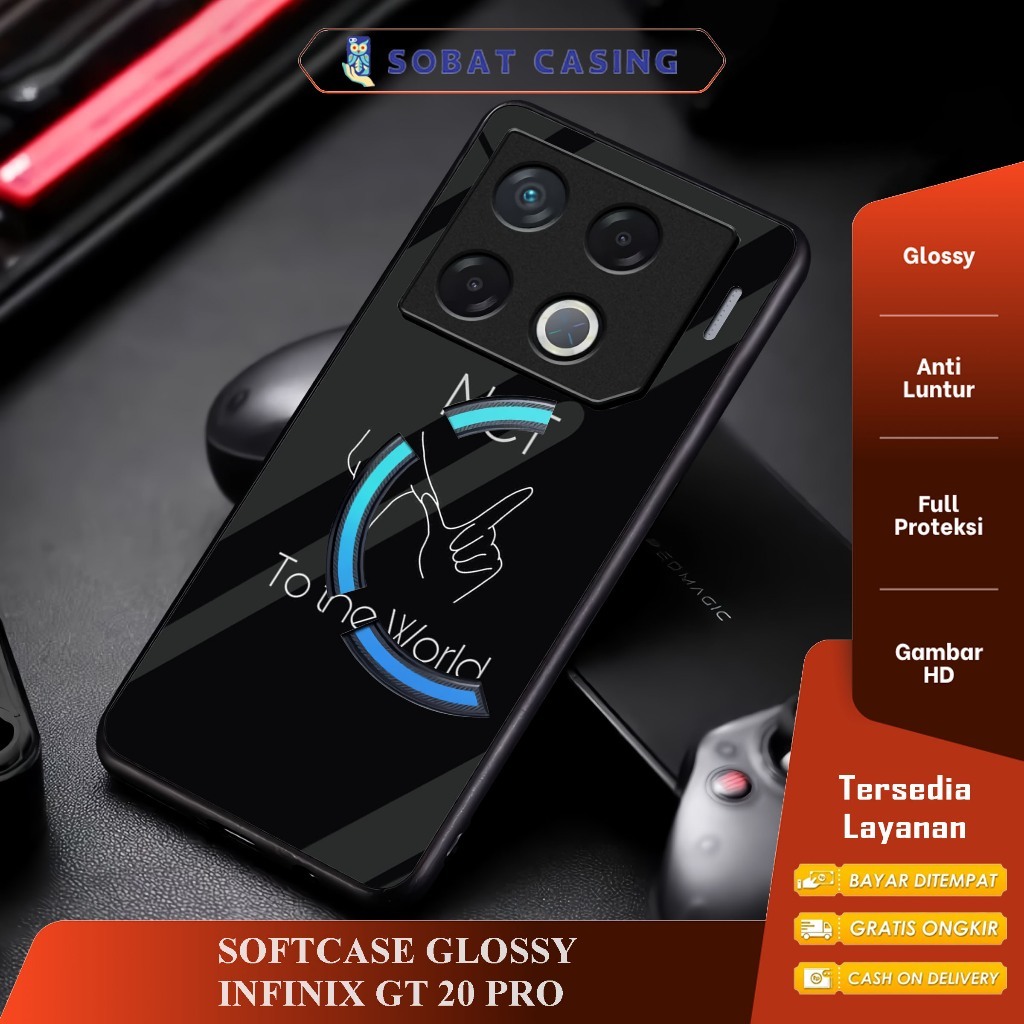 Casing Kilau Softcase INFINIX GT 20 PRO 5G Case Glossy Sublime [SL28 NCT]