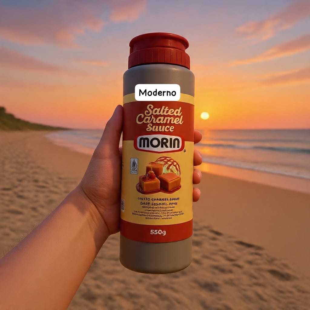 Morin salted caramel Sauce 650gr - Morin caramel sauce 650gr