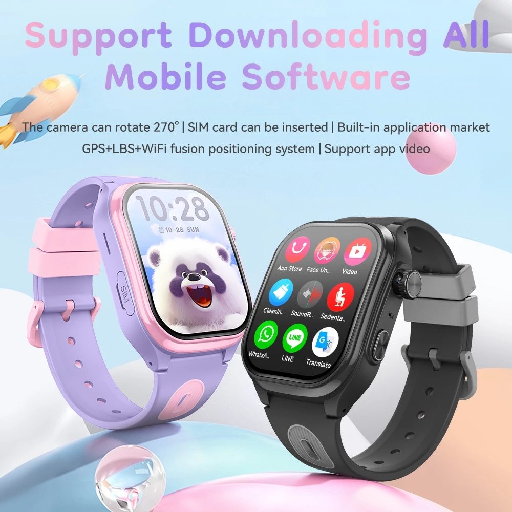 Smartwatch Anak Aolon DF96 Smartwatch Android Bisa Video Call