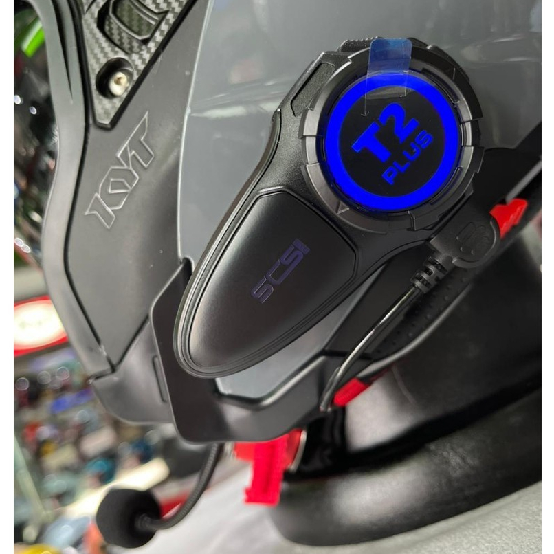 Mesh Intercom SCS T2 PLUS Intercom Bluetooth V5.2 – Teknologi Mesh Qualcomm untuk Komunikasi Lebih S