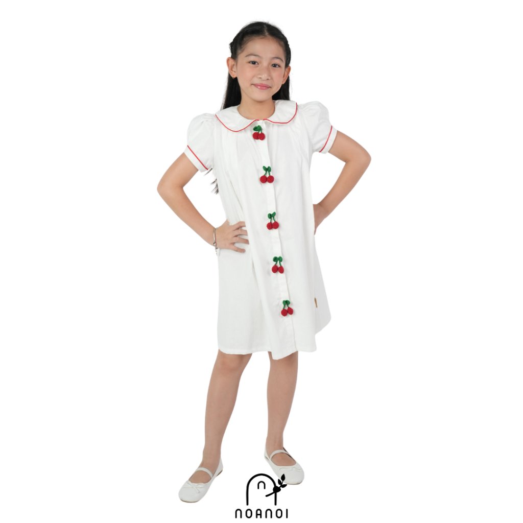 Dress Anak Cherry | Korea dress | Gaun anak | Outfit Cewek