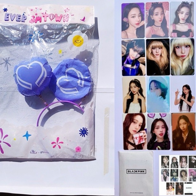 PC PHOTOCARD CASHBEE KARINA AESPA HAIRBAND ONLY EVERLAND FOREVER CONCEPT KONSEP VERSION VERSI POB PR