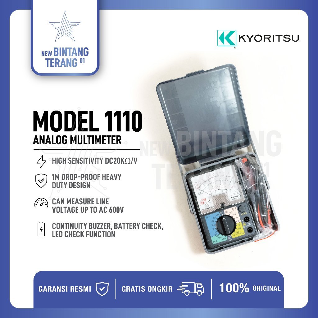 Analog multimeters Kyoritsu 1110