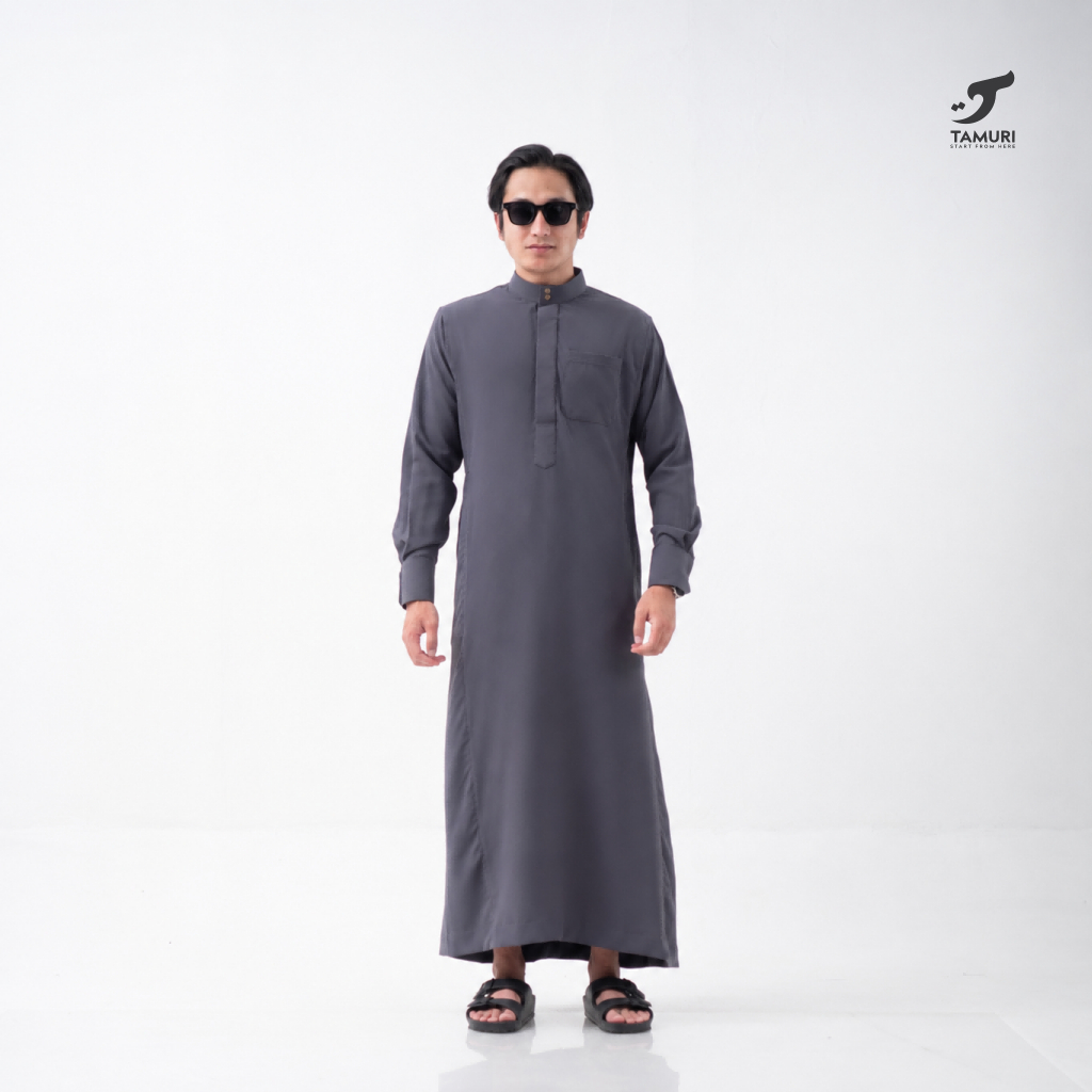 Tamuri Thobe | Thobe Jubah Pria Slim Fit Harumi Premium
