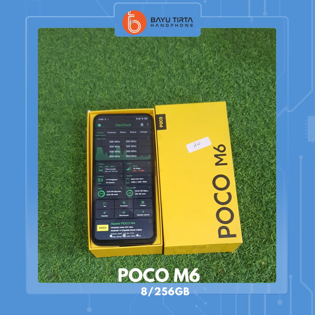POCO M6(8/256GB) | Black | Second Bekas | A4