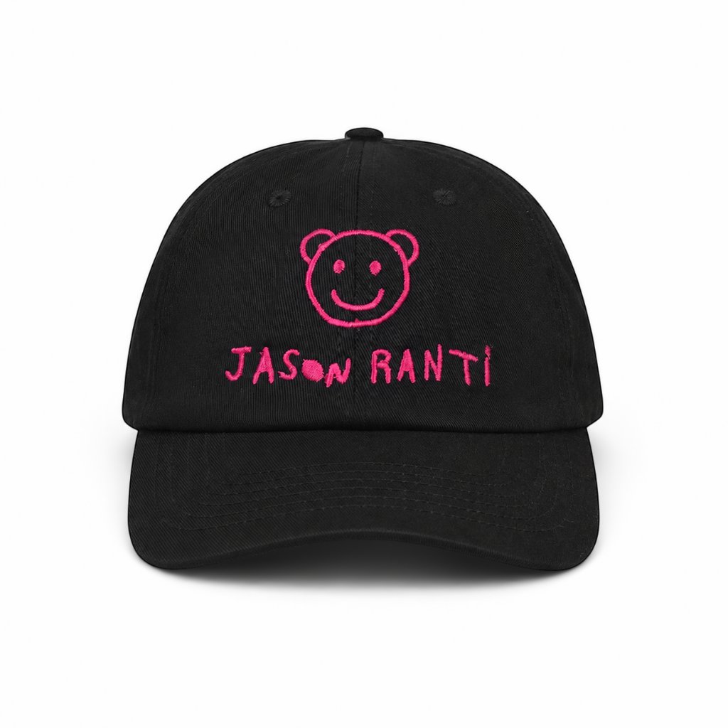 Jason Ranti Topi Polo Cap Jason Ranti Logo Hitam