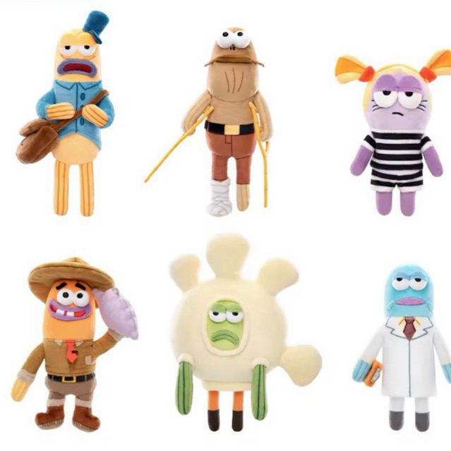 [READY STOCK] Bikini Bottom Buddies - Whimsical Plush Part 2