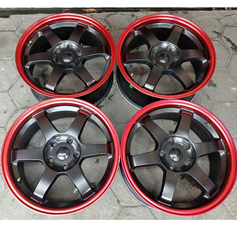 VELG MOBIL BEKAS RING 17 LUBANG 5 TE37 R17X7,5 5X114,3