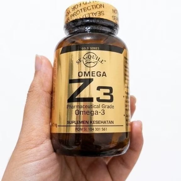 Sea Quill Z3 Omega-3 50 Softgel (Produk ORI/Asli) Suplemen Makanan