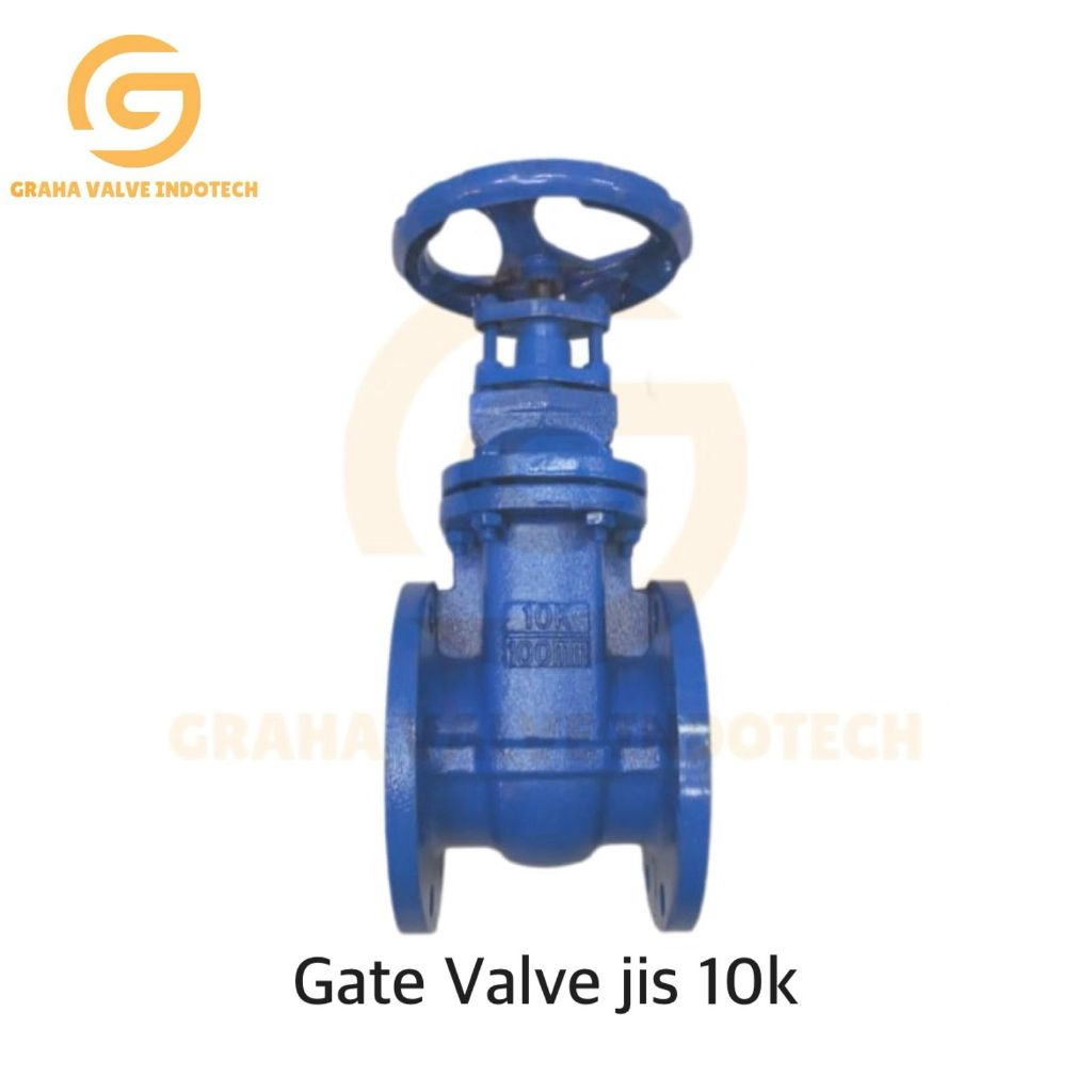 Gate Valve 6" Inch Cast Iron JIS 10K / Gate Valve