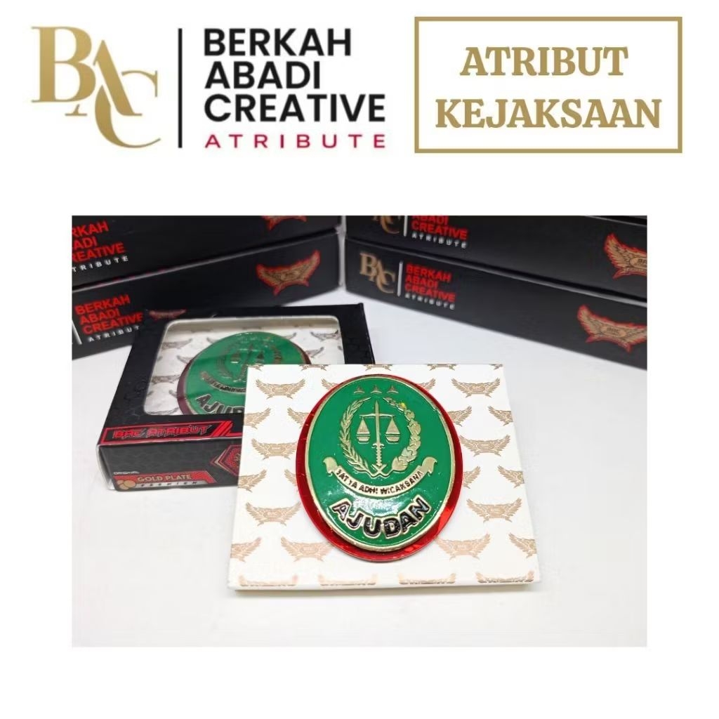 BAC ATRIBUT KEJAKSAAN - PIN AJUDAN KEJAKSAAN RI