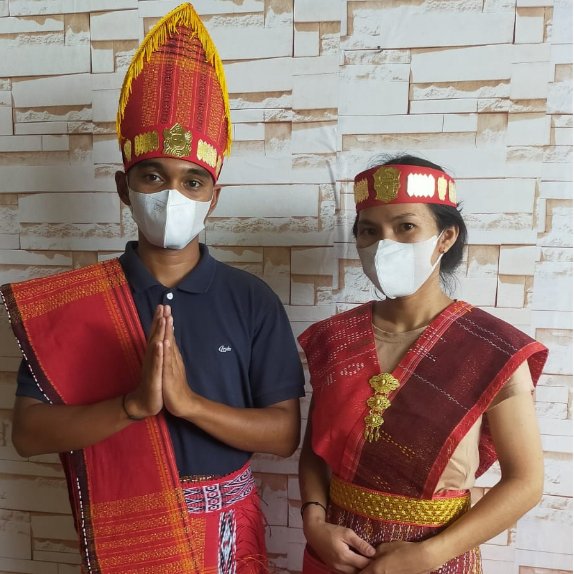 paket ulos batak couple prawed / prawedding