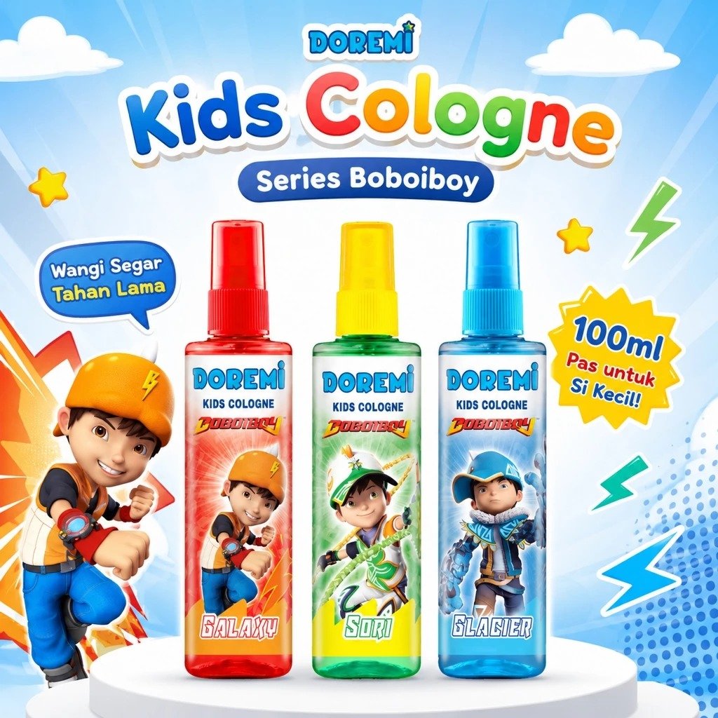 Doremi kids cologne Boboiboy 100ml / Doremi cologne