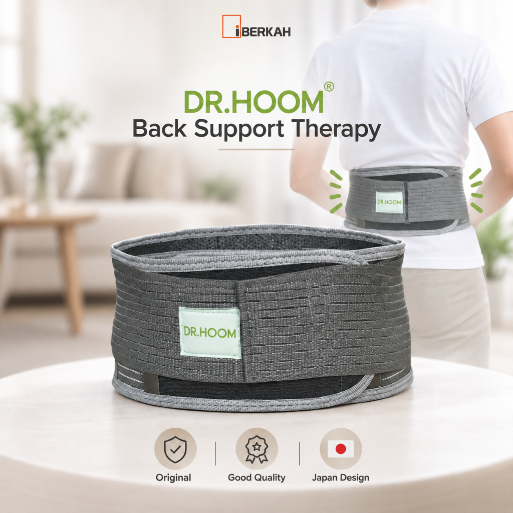 Dr Hoom Back Support Therapy Magnetik Untuk Sakit Pinggang