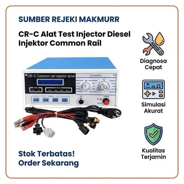 CR-C Common Rail Injector Driver Tester Diesel Injector Tester Common Rail Injector Test Bench Pulse