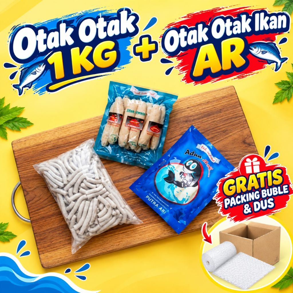 Otak Otak Ikan 1kg dan AR Aduhai