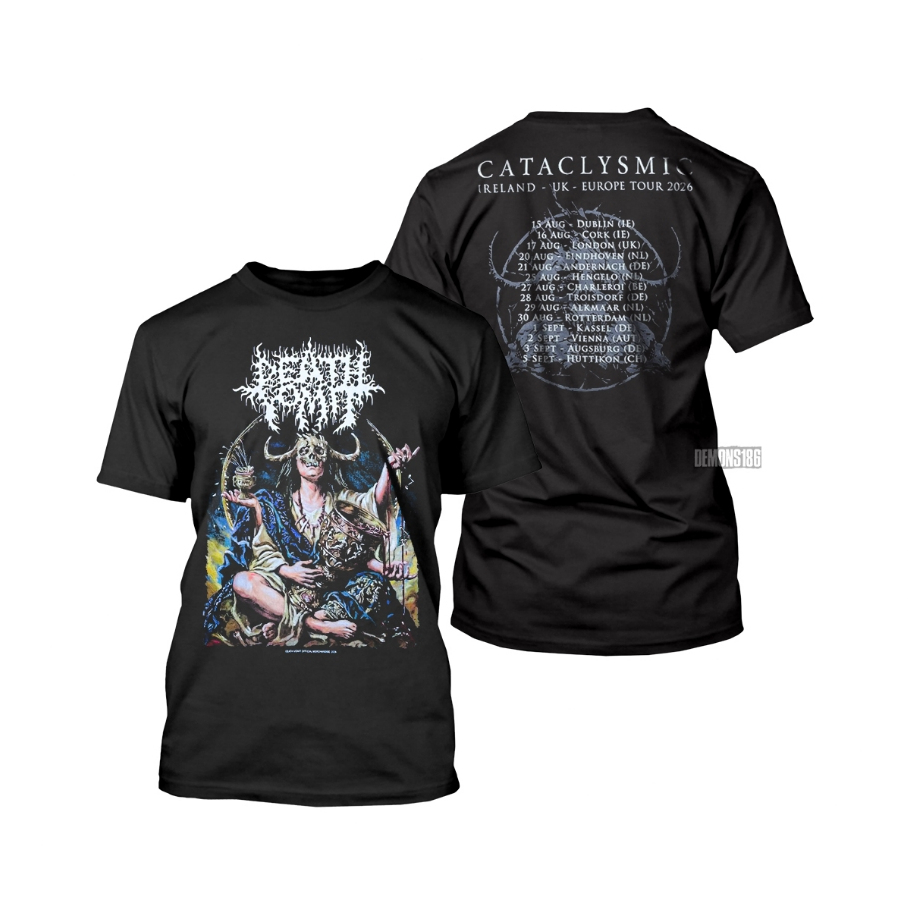 Death Vomit - Cataclysmic Tour 2026 Tshirt