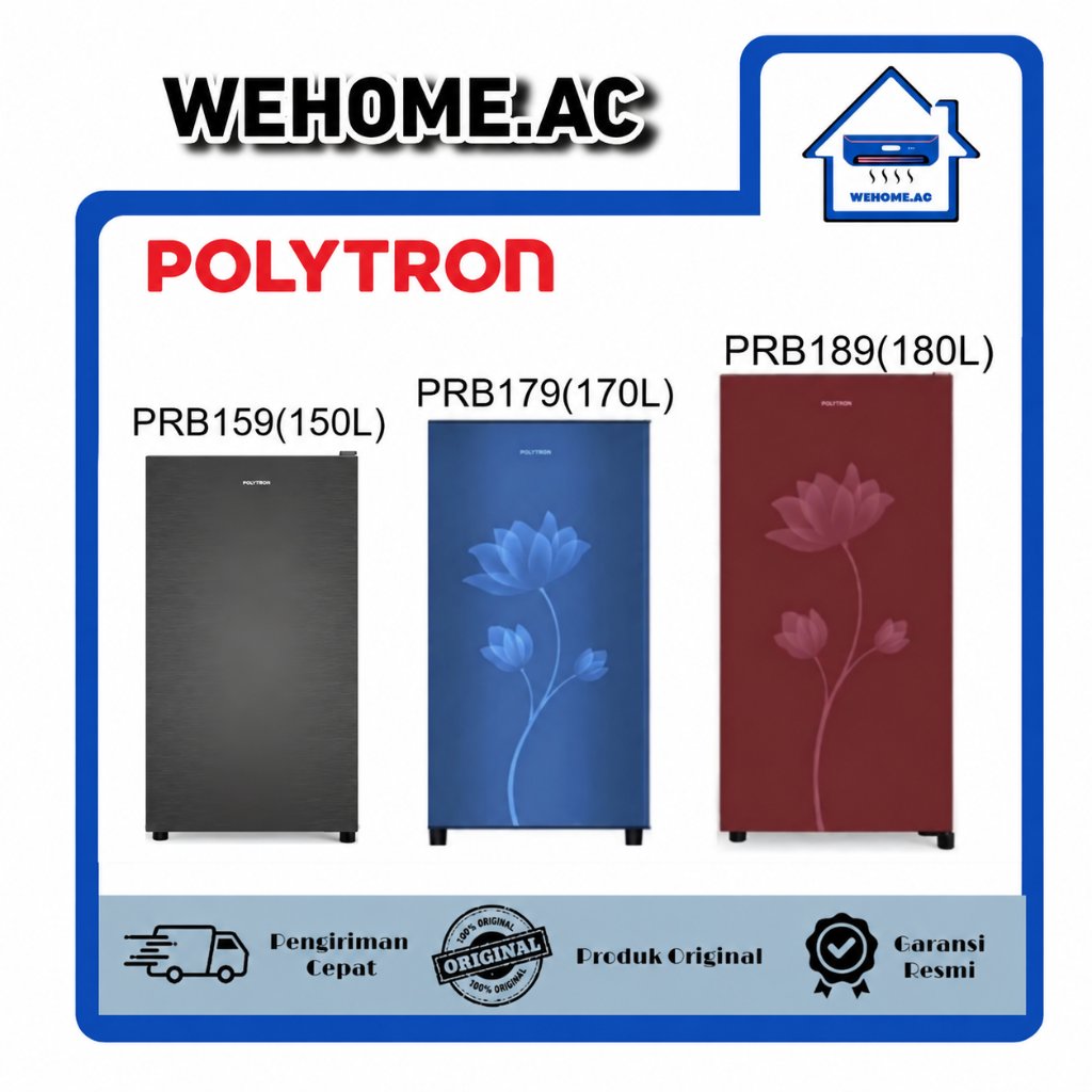 Kulkas Polytron 1 Pintu PRB159 / PRB179 / PRB189 Kulkas 1 Pintu Polytron Kulkas Satu Pintu