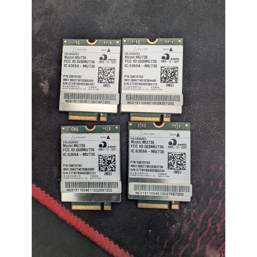 Modem WWAN 3G Card Huawei MU736 M.2 NGFF Module GPS Laptop HP ThinkPad Original Normal