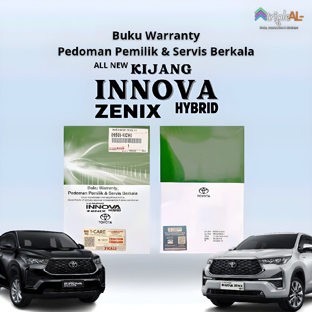 Buku Manual Pedoman Pemilik Integration Book Innova Original Toyota