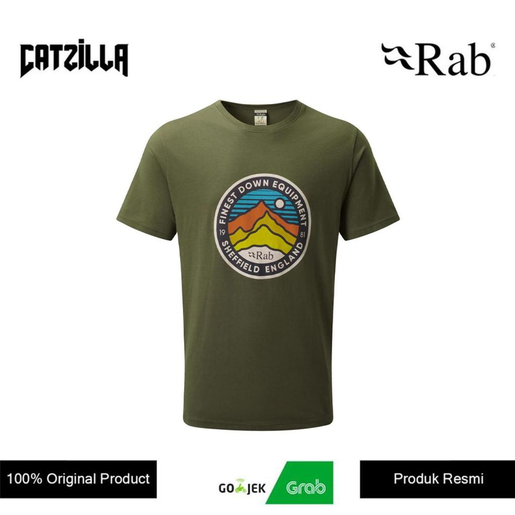 Kaos Rab Stance 3 Peaks Tee - Army