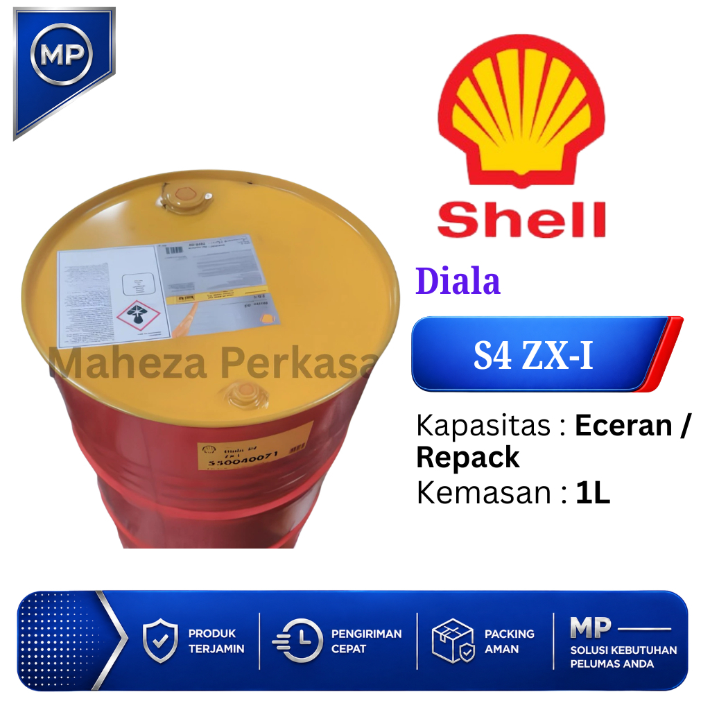 Oli Trafo Shell Diala S4 ZX-I Repack Ekonomis Diala B