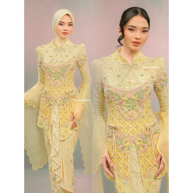 Sewa Kebaya Ivory Studio RTW || Letters of Her | Kasiruta Asha Kebaya in Buttercream Yellow