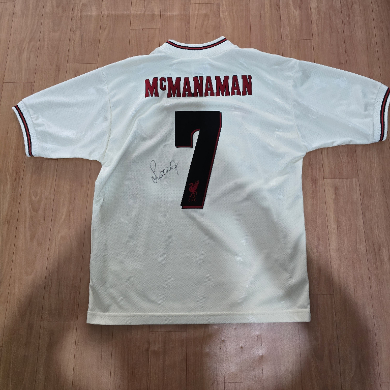 Jersey Liverpool Away 1995-1996 McManaman Original