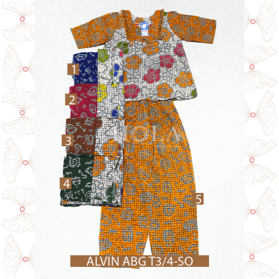 HOLA_FASH | B- Setelan CP ALVIN ABG Batik, Setcel batik, setelan rumahan, setelan santai, setelan ba