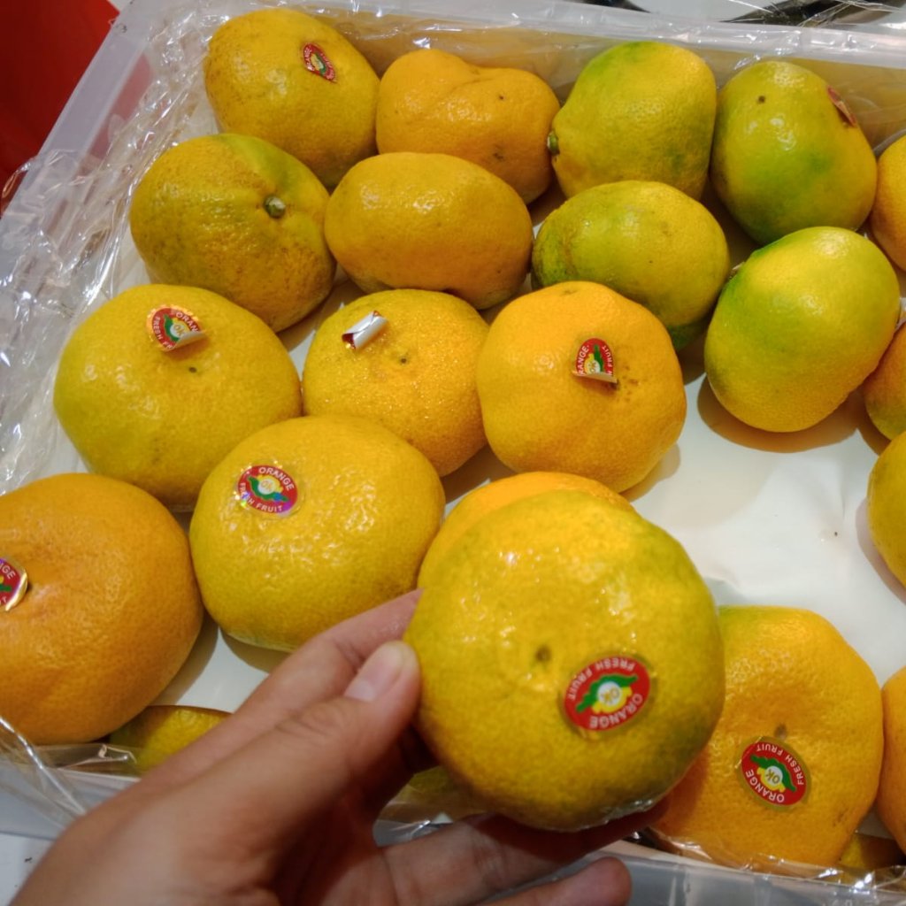 Jeruk Mandarin Mikam Per Keranjang