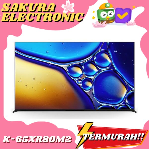 TV SONY K-65XR80M2 65 inch BRAVIA 8 II K-65XR80M2 65" Smart Google TV OLED 4K HDR Bravia 8 Mark II