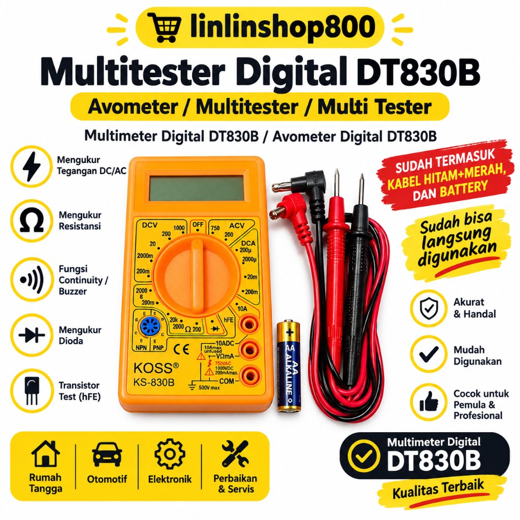 Multimeter Digital Multitester ~ Avometer / Multitester