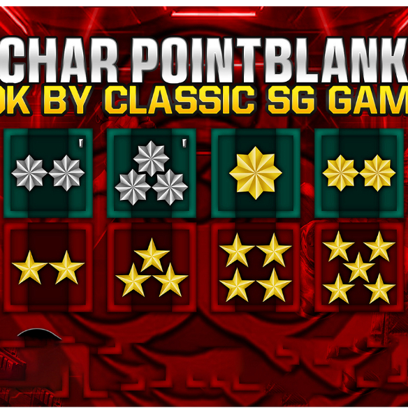 CHAR POINT BLANK POINTBLANK ZEPETTO TENGKORAK - MAJOR 1 - BINTANG 1 FULL TITLE