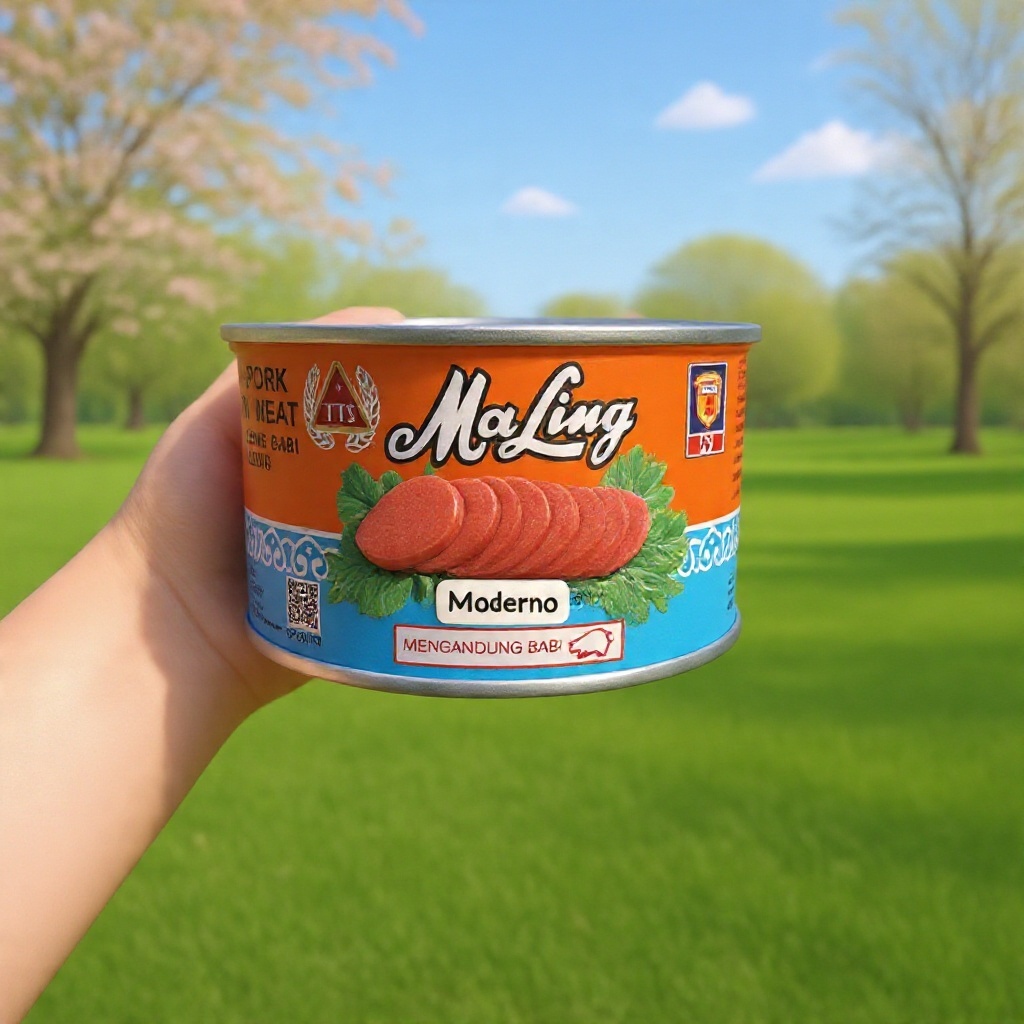 TTS Maling luncheon meat 397gr - TTS Pork luncheon meat 397gr