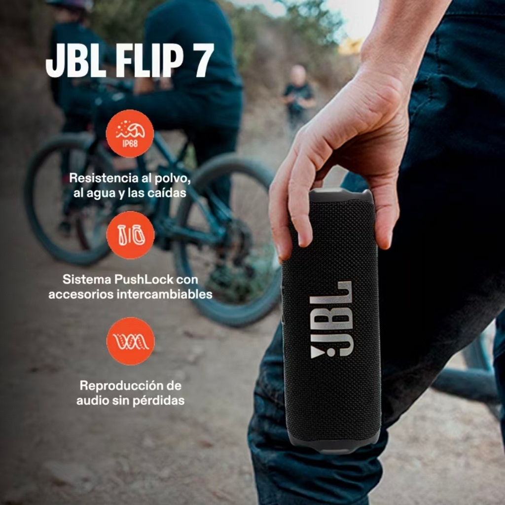 Bluetooth Speaker JBL Flip 7 Portable Waterproof And Drop-proof Speaker With Bold JBL Pro Sound  Wit
