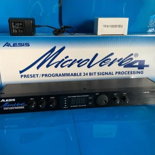 Effect Vokal Alesis Microverb 4 USA Original Made in USA Kuping Besi Alesis TER MURAH ( BISA COD )